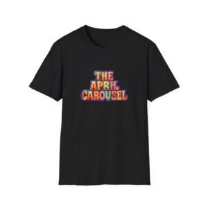 The April Carousel Text Logo T-Shirt