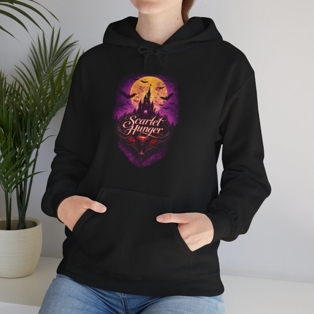 Scarlet Hunger - Moonlit Castle Hoodie