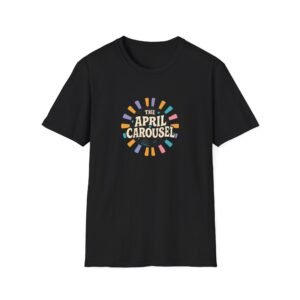 The April Carousel Circle Logo T-Shirt