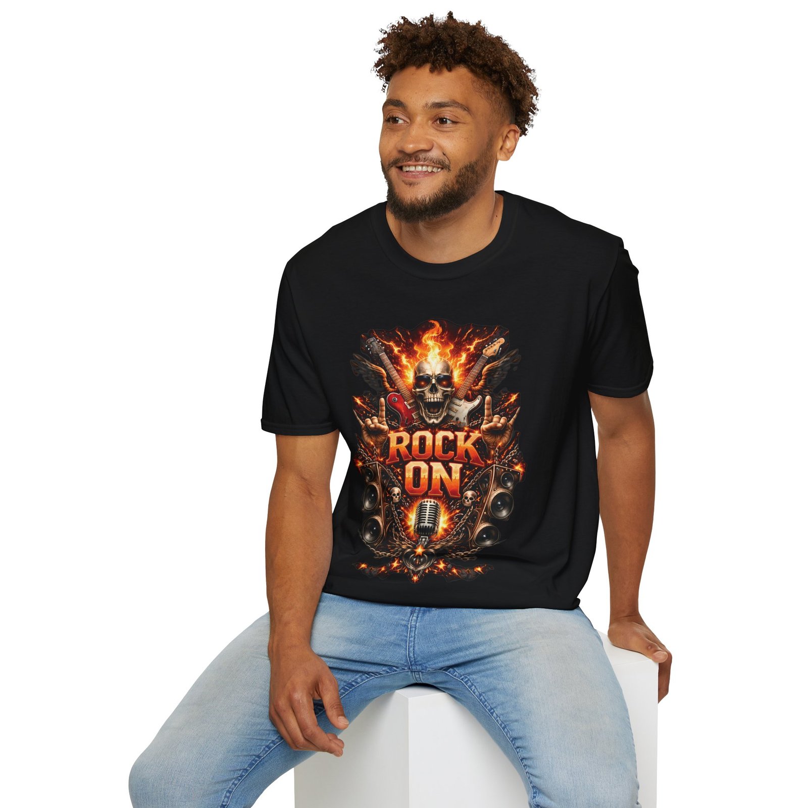 Rock on T-shirt - Image 3