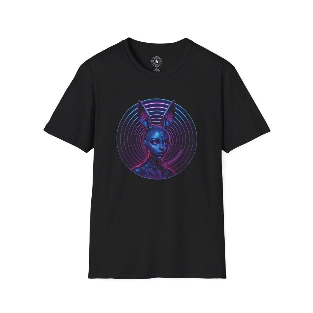 Rhythm Prism Fusion – Cyber Bunny Official T-Shirt