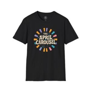 The April Carousel Circle Logo T-Shirt