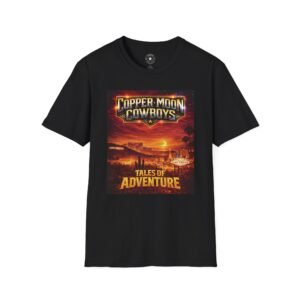 Copper Moon Cowboys Tales of Adventure Album Cover T-Shirt