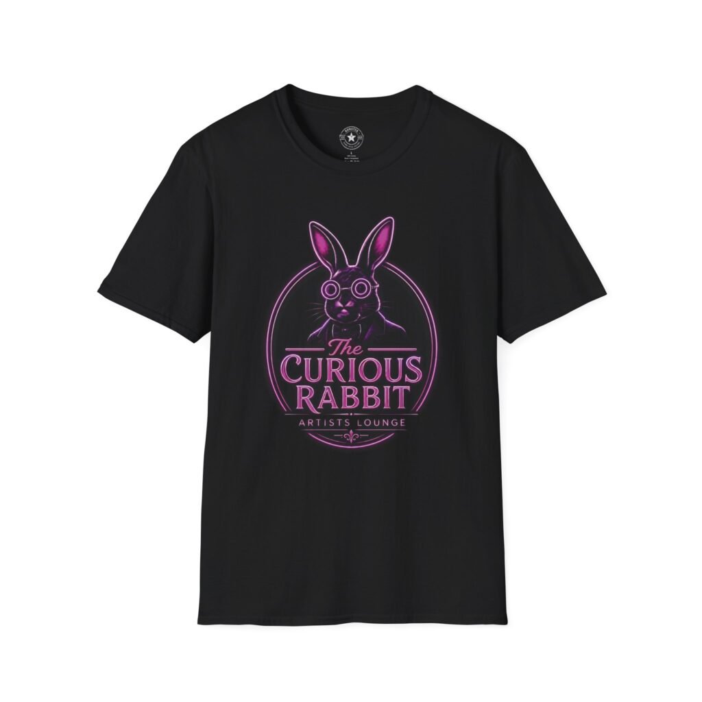 The Curious Rabbit - Artists Lounge Official T-Shirt